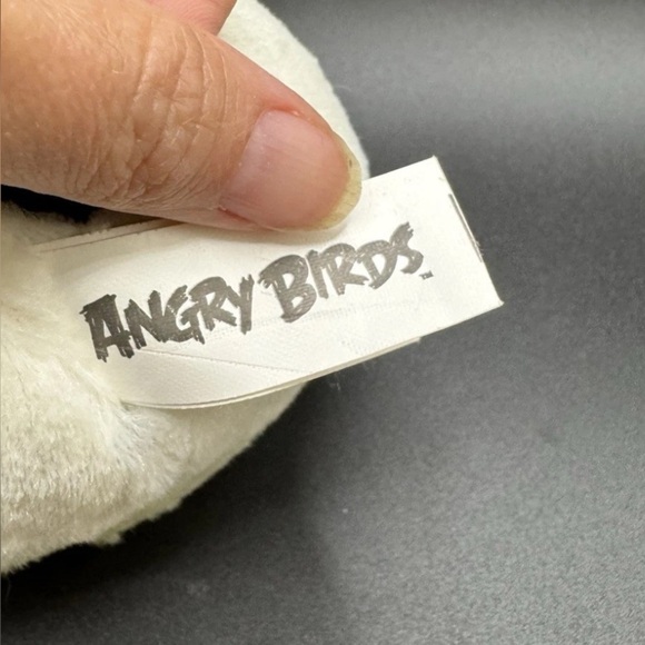 Angry Birds White Matilda Plush Stuffed Bird Animal Toy 2010 5” NO SOUND - Picture 4 of 8